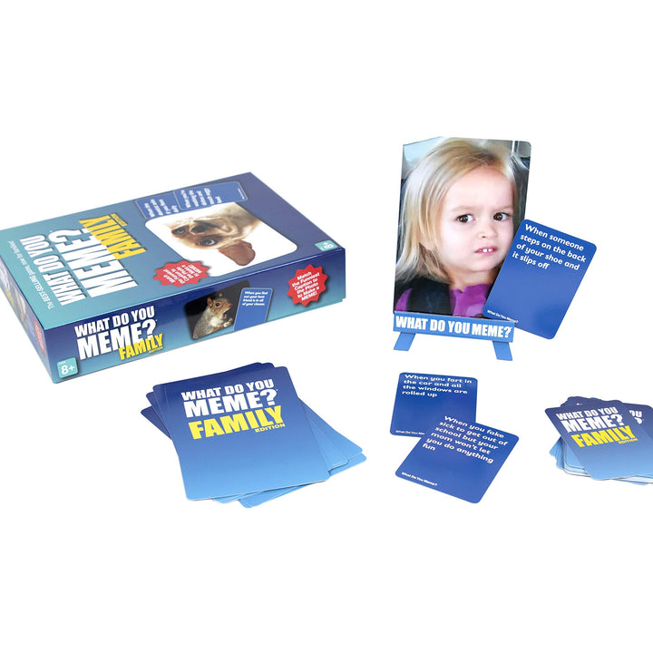 WHAT DO YOU MEME? Family Edition - The Best in Family Card Games for Kids and Adults