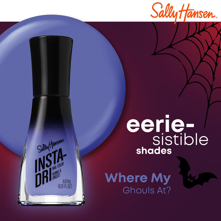 Sally Hansen Insta-Dri Nail Polish - Halloween Collection, Where My Ghouls At? - 0.31 fl oz 730 - Where My Ghouls At? 0.31 Fl Oz (Pack of 1)