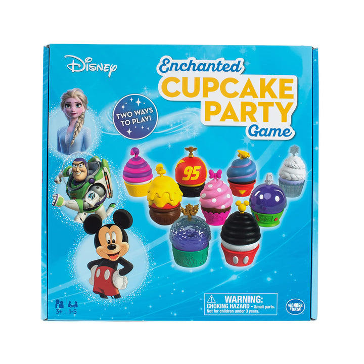 Wonder Forge Disney Enchanted Cupcake Party Game - Engaging Matching Game for Kids Ages 3 & Up | Featuring Beloved Disney Characters | Great for Skill Development | Ideal Birthday Disney Cupcake Party