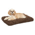 Midwest Homes for Pets Deluxe Dog Beds | Super Plush Dog & Cat Beds Ideal for Dog Crates | Machine Wash & Dryer Friendly, 1-Year Warranty, Cocoa, 30-Inch