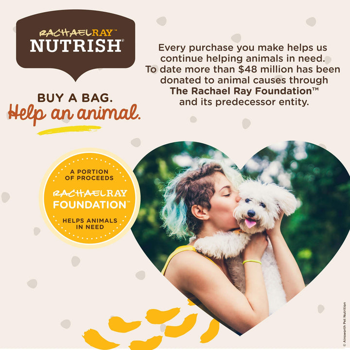 Nutrish Rachael Ray Longevity Premium Natural Dry Cat Food with Added Vitamins, Minerals & Other Nutrients, Chicken with Chickpeas & Salmon Recipe, 14 Pounds 14 Pound (Pack of 1)