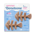 Benebone Puppy Fishbone Dog Chew Toys, Softer for Modest Chewers, Made in USA