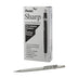 Pentel Sharp Mechanical Pencil, (0.9mm), Metallic Silver Barrel, Box of 12 (P209Z) 12 Count (Pack of 1) 0.9mm