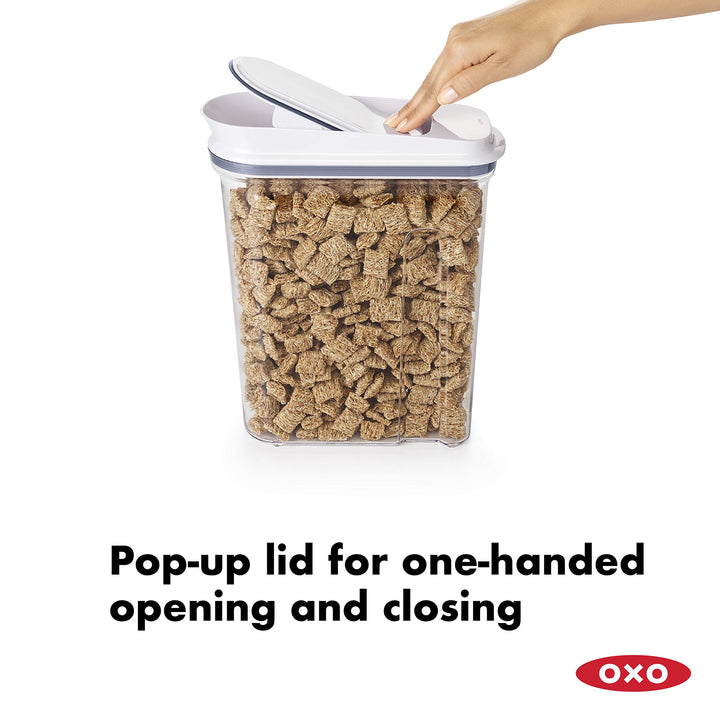 OXO Good Grips Airtight POP Medium Cereal Dispenser (3.4 Qt) 3.4 Qt - Cereal