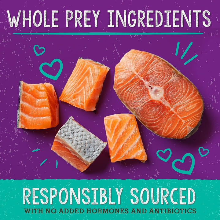 Stella & Chewy's Freeze-Dried Raw Cat Dinner Morsels – Grain Free, Protein Rich Cat & Kitten Food – Sealicious Salmon & Cod Recipe – 18 oz Bag 18 Ounce (Pack of 1)
