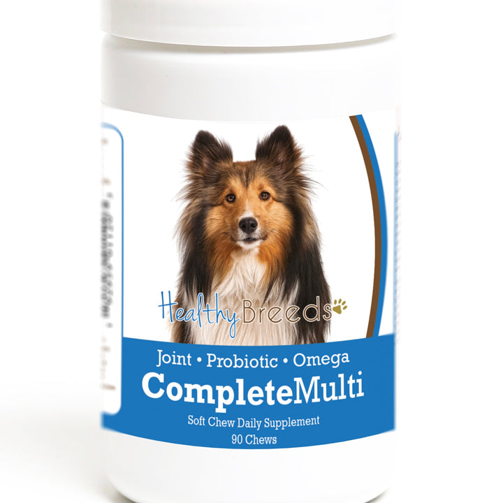 Healthy Breeds Shetland Sheepdog All in One Multivitamin Soft Chew 90 Count