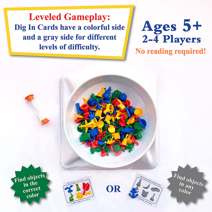 University Games I Spy Dig In Game, Grades K+ (UG-06101)