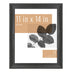 MCS STUDIO GALLERY 2 FRAME 11X14 BLACK WOODGRAIN 11 x 14 in Classic Black