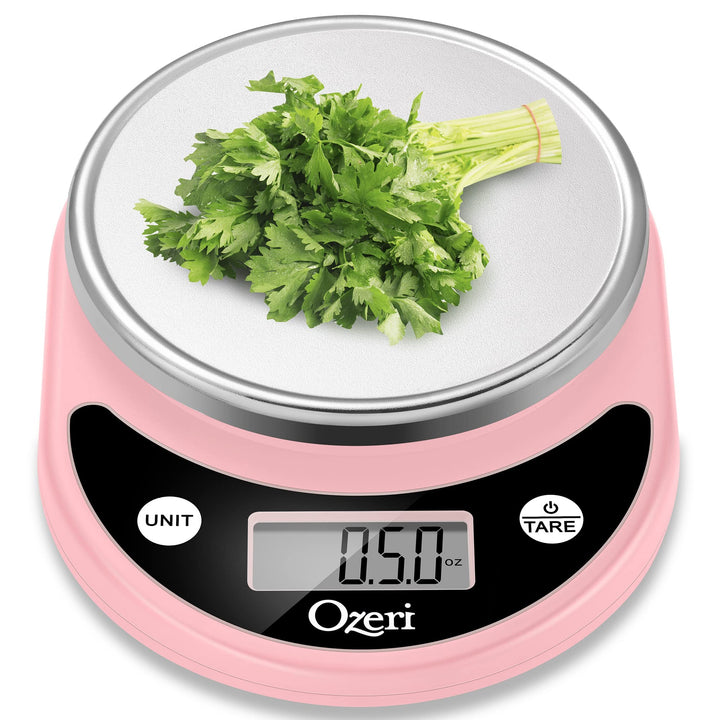 Ozeri Pronto Digital Multifunction Kitchen and Food Scale,Crystal Rose Crystal Rose