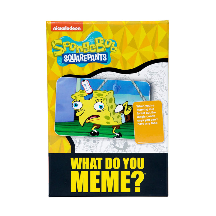 WHAT DO YOU MEME?® Spongebob Squarepants Expansion Pack - Family Card Games for Kids and Adults