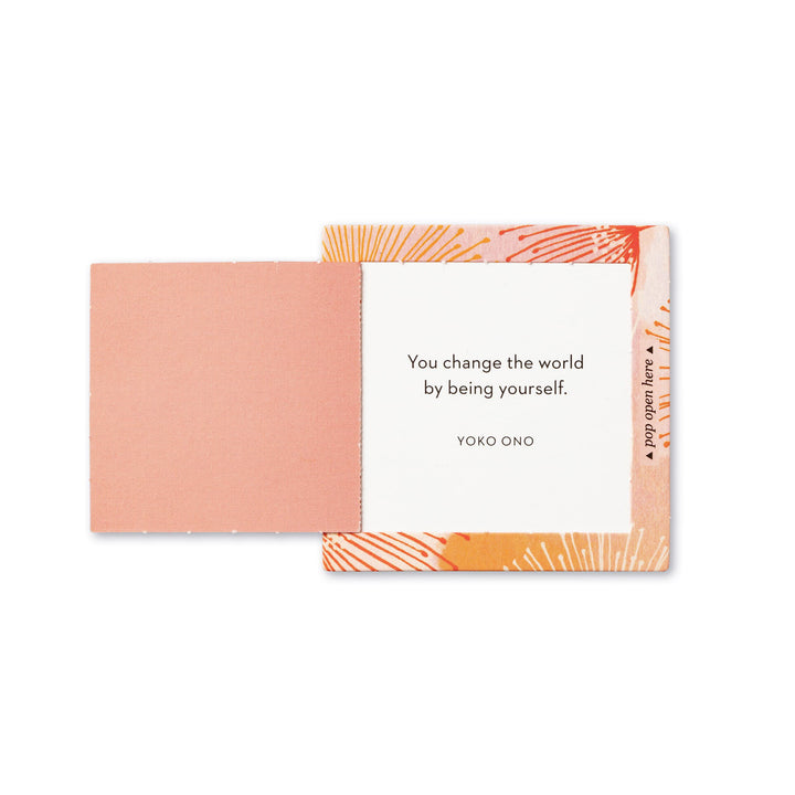 Compendium ThoughtFulls Pop-Open Cards — 2-Pack of Love and You're Wonderful — 60 Pop-Open Cards, Each with a Different Message Inside 2-Pack - Love and You're Wonderful