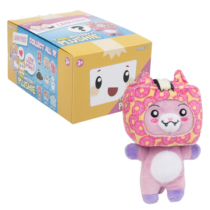 LankyBox Mini Mystery Plush, Series 2, Collectible Blind Box Mini Plush, Officially Licensed LankyBox Merch