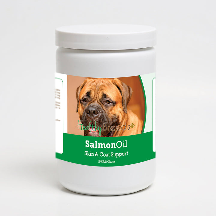 Healthy Breeds Bullmastiff Salmon Oil Soft Chews 120 Count