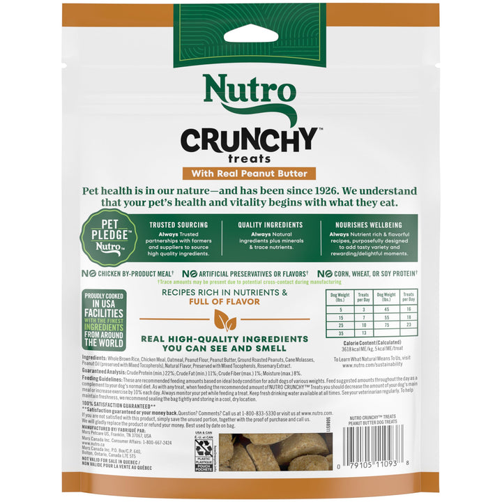 NUTRO Crunchy Dog Treats with Real Mixed Berries, 10 oz. Bag 10 Ounce (Pack of 1)