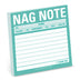 1-Count Knock Knock Nag Note Sticky Notes, to Do List Notepad, 3 x 3-inches, 100 Sheets Each