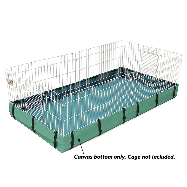 MidWest Homes for Pets Canvas Bottom (Replacement Part) for Guinea Pig Habitat Model 171GH & Guinea Pig Habitat 'Plus' Model 171GHP Teal 47.3"L x 23.8"W x 4.3"H