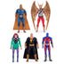 DC Comics, Black Adam and Justice Society Set, 4-inch Black Adam Toy Figures and Throne, Hawkman, Dr. Fate, Atom Smasher, Cyclone, Kids Toys for Boys and Girls Ages 3 and Up ( Exclusive)