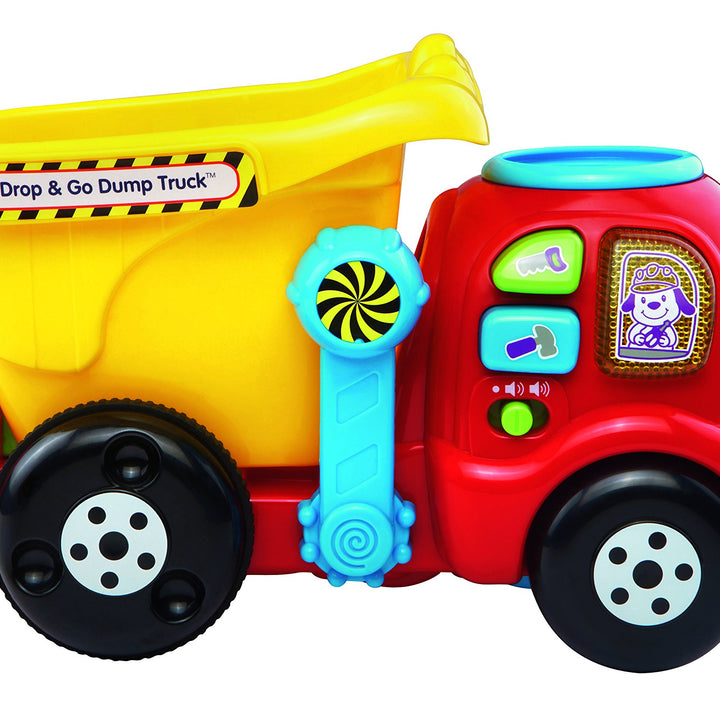 VTech Drop and Go Dump Truck, Yellow