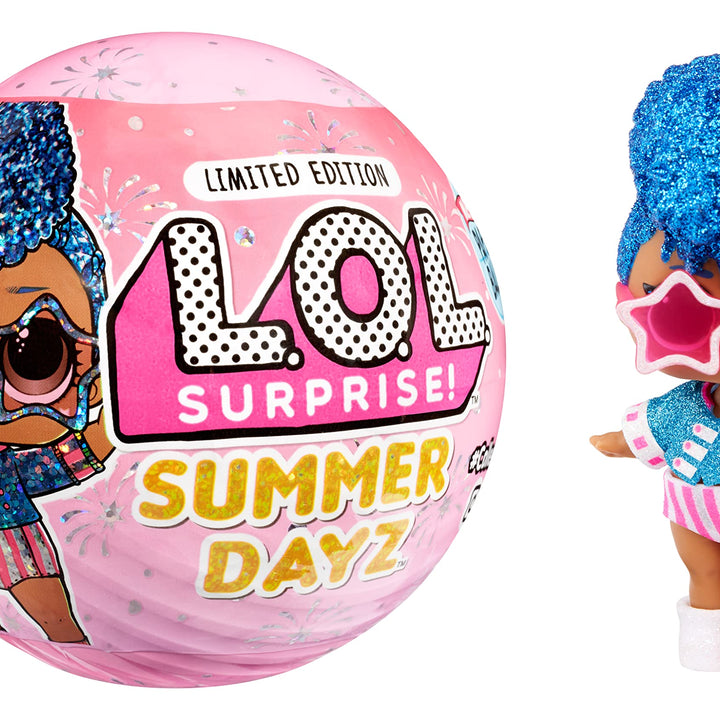 L.O.L. Surprise! Summer DayZ Independent Queen Doll with 7 Surprises, Summer DayZ Doll, Accessories, Limited Edition, Collectible Doll, Paper Packaging