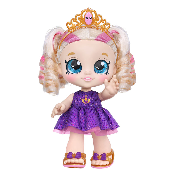 Kindi Kids Scented Sisters - Pre-School 10" Play Doll - Tiara Sparkles Multicolor