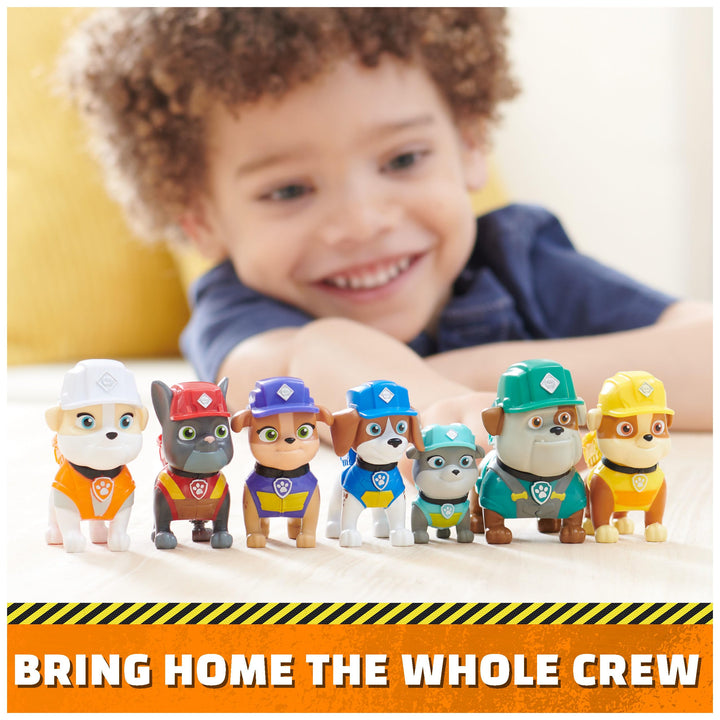 Rubble & Crew, Toy Figures Gift Pack, with 7 Collectible Action Figures, Kids Toys for Boys & Girls Ages 3+