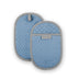 KitchenAid Asteroid Pot Holder 2-Pack Set, Blue Velvet, 6.5"x10" 6.5"x10"