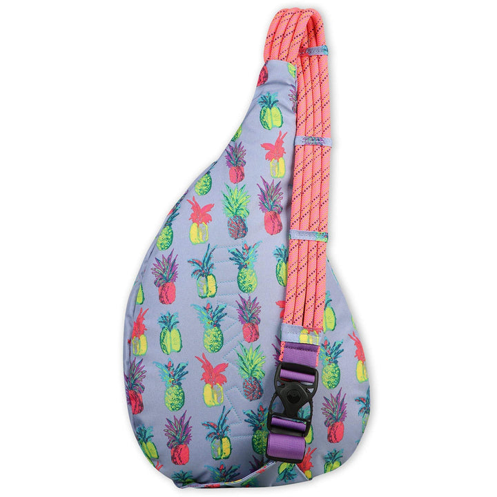 KAVU Original Rope Sling Bag Polyester Crossbody Backpack - Carbon Tribal One Size