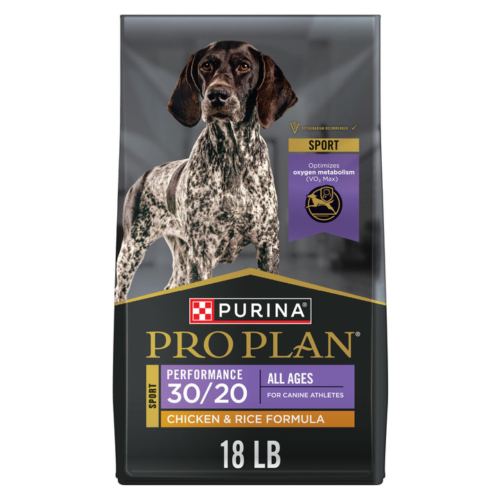 Purina Pro Plan High Protein Dog Food, Sport 30/20 Salmon and Rice Dog Food Dry Formula - 33 lb. Bag Salmon & Rice 33 Pound (Pack of 1)