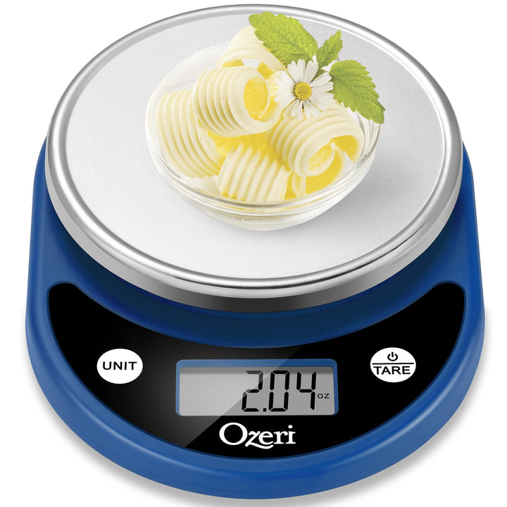 Ozeri Pronto Digital Multifunction Kitchen and Food Scale,Classic Blue