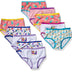 Coco Melon Girls'  Exclusive 10-Pack 100% Combed Cotton Underwear in Sizes 18m, 2/3t and 4t 10-pack Cocomelon