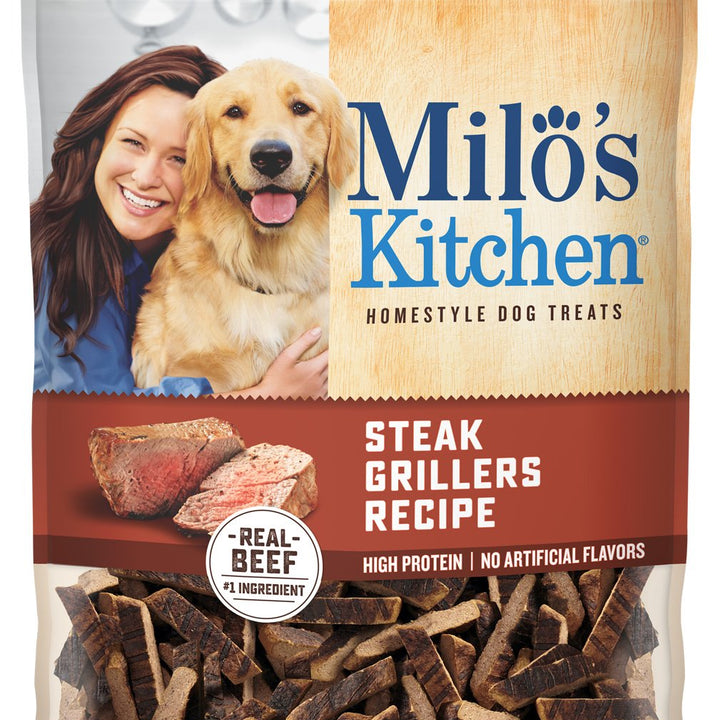 Milo's Kitchen Dog Treats, Steak Grillers, 18 Ounce