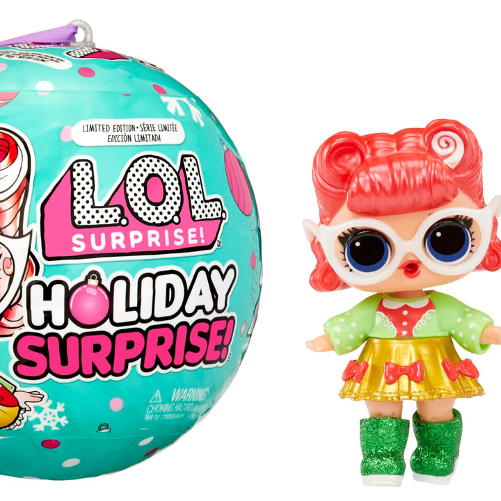 L.O.L. Surprise! Holiday Surprise!- Baking Beauty- with Collectible Doll, 8 Surprises, Holiday Theme, Collectible Dolls, Limited Edition- Great Gift for Girls Age 3+