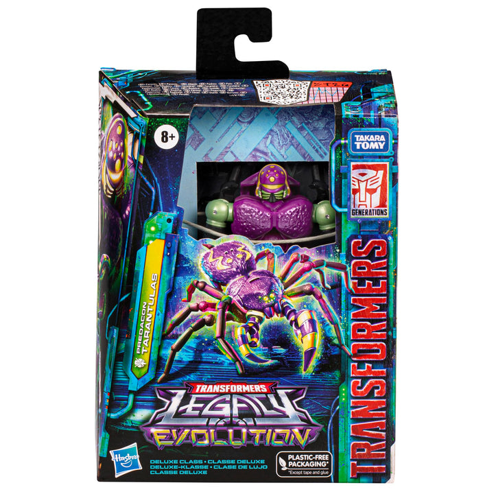 Transformers Toys Legacy Evolution Deluxe Predacon Tarantulas Toy, 5.5-inch, Action Figure for Boys and Girls Ages 8 and Up