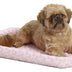 MidWest Homes for Pets Bolster Dog Bed 24L-Inch Pink Dog Bed or Cat Bed w/ Comfortable Bolster | Ideal for "Small" Dog Breeds & Fits a 24-Inch Dog Crate | Easy Maintenance Machine Wash & Dry