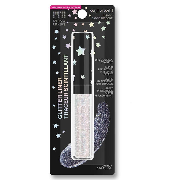 wet n wild Fantasy Makers Halloween Glitter Liner Bad to the Bone 1 Fl Oz (Pack of 1)