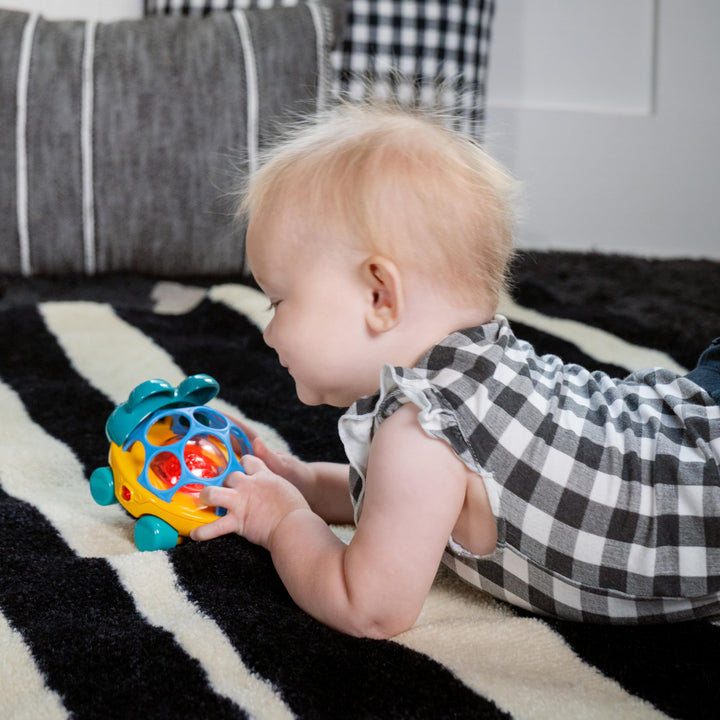 Baby Einstein Curious Car Neptune Oball Toy Car & Rattle, Ages 3 Months and Up Neptune Oball Car