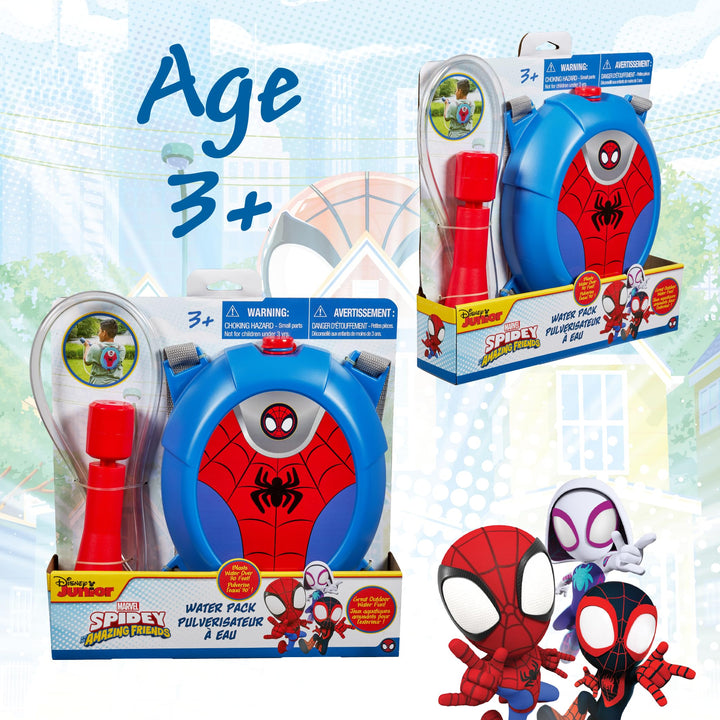 Spiderman Water Backpack Water Toy, Outdoor Water Blaster for Kids Spiderman