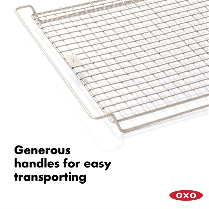 OXO Good Grips Non-Stick Pro Cooling Rack and Baking Rack,Metal