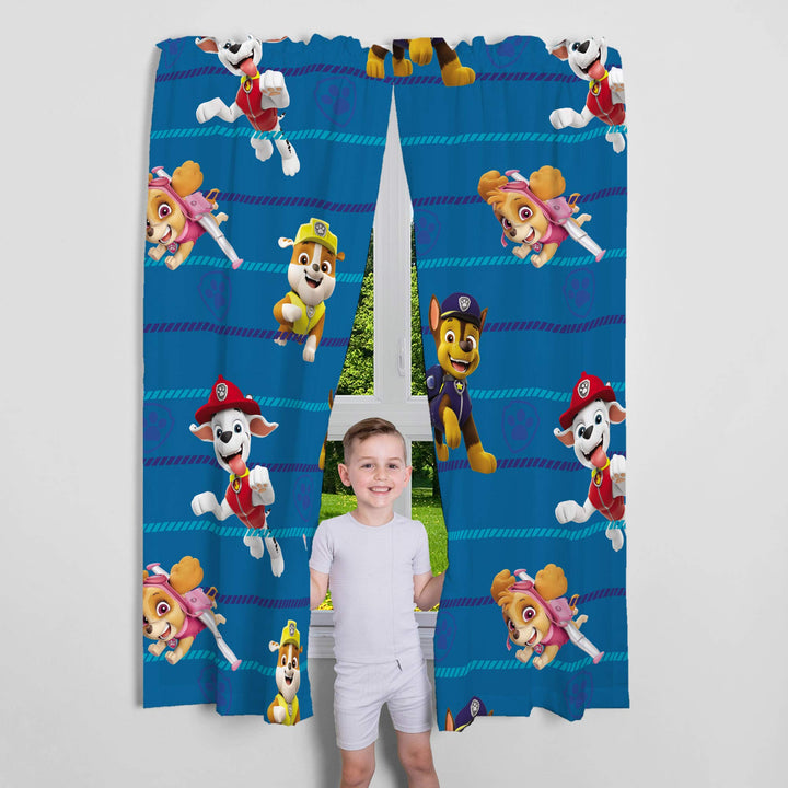 Franco Kids Room Window Curtains Drapes Set, 82 in x 63 in, Paw Patrol