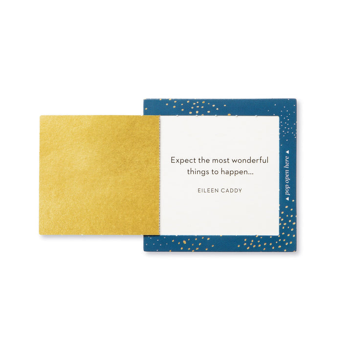 Compendium ThoughtFulls Pop-Open Cards — Wish — 30 Pop-Open Cards, Each with a Different Inspiring Message