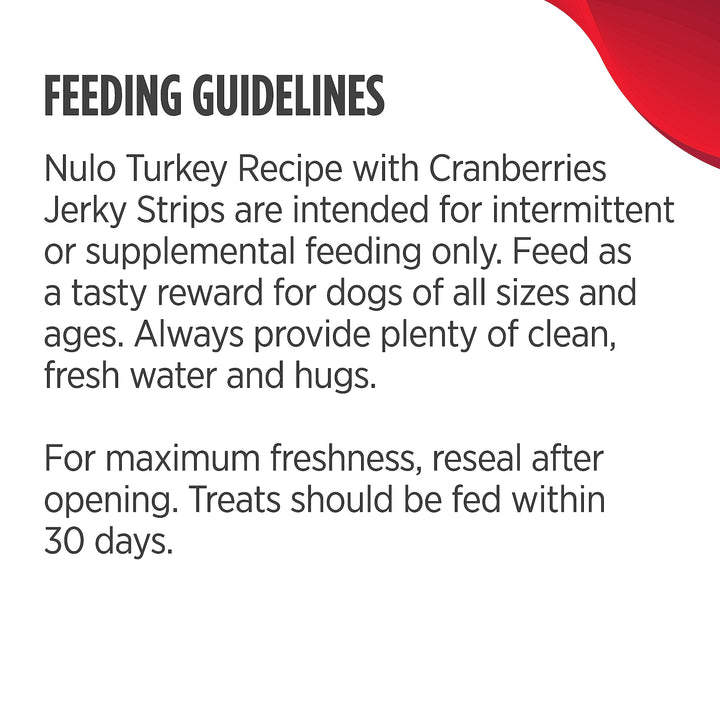 Nulo Premium Jerky Strips Dog Treats, Grain-Free High Protein Jerky Strips made with BC30 Probiotic to Support Digestive & Immune Health