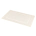 Basics Banded Bathroom Bath Rug Mat, Cream, 31" L x 20" W