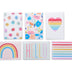 American Greetings Blank Cards with White Envelopes for All Occasions, Rainbow Designs (48-Count)