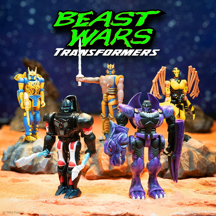 Super7 Transformers Reaction Wave 7 Beast Wars - Dino Bot Action Figure