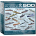 World War II Warships Puzzle, 500-Piece