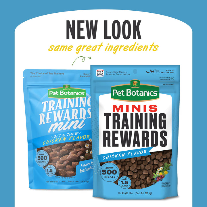 Pet Botanics 4 oz. Pouch Training Reward Mini Soft & Chewy, Duck and Bacon Flavor, with 200 Treats Per Bag, The Choice of Top Trainers Grain Free Duck & Bacon 4 Ounce (Pack of 1)