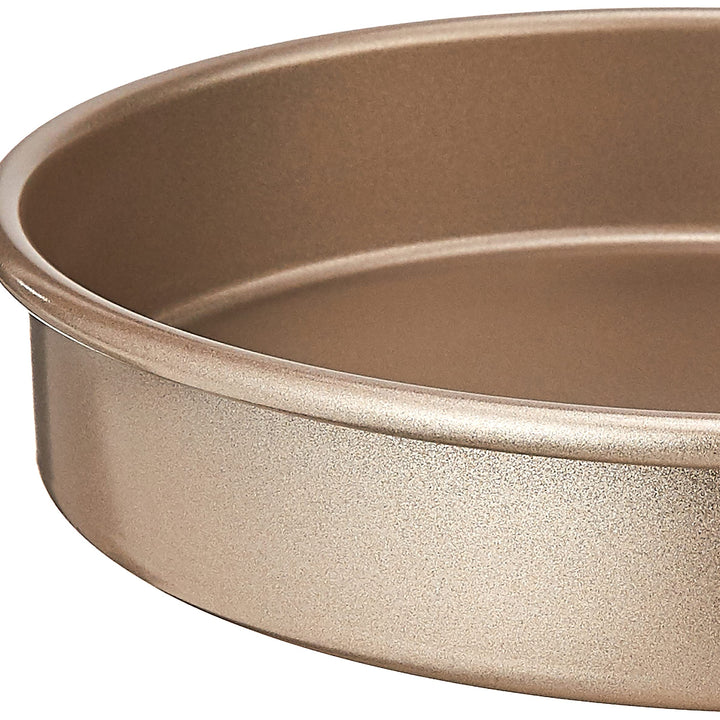 Cuisinart 9-Inch Chef's Classic Nonstick Bakeware Round Cake Pan, Champagne 1 Count (Pack of 1)