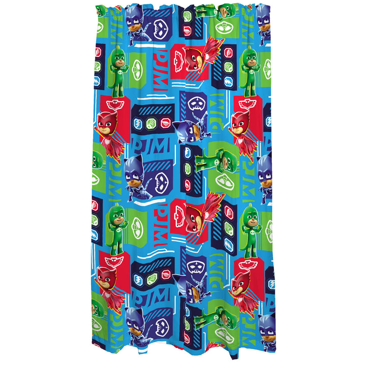 Franco Kids Room Window Curtains Drapes Set, 82 in x 84 in, PJ Masks