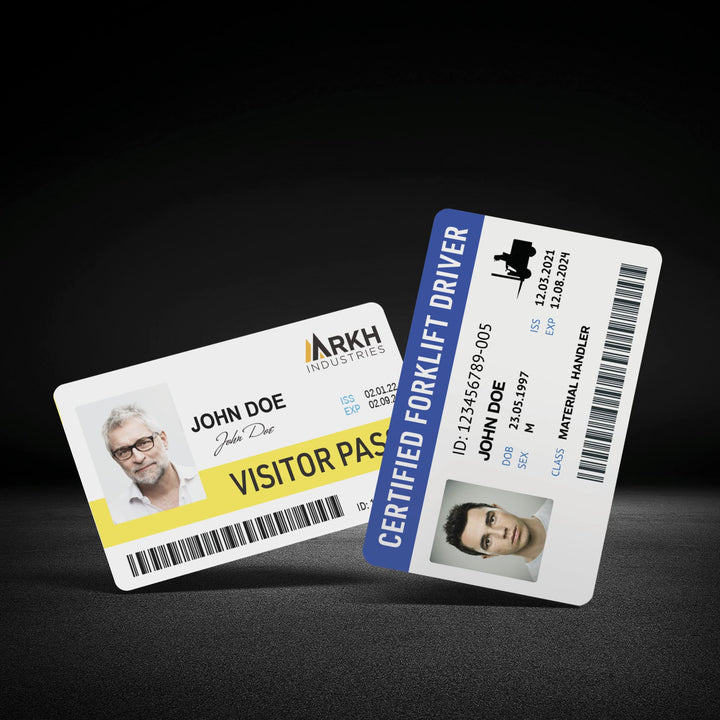 Avery Durable ID Cards, Laser Printable on Both Sides, Blank White, 80 Total, 2.125" x 3.375" (61610) 2-1/8" x 3-3/8"