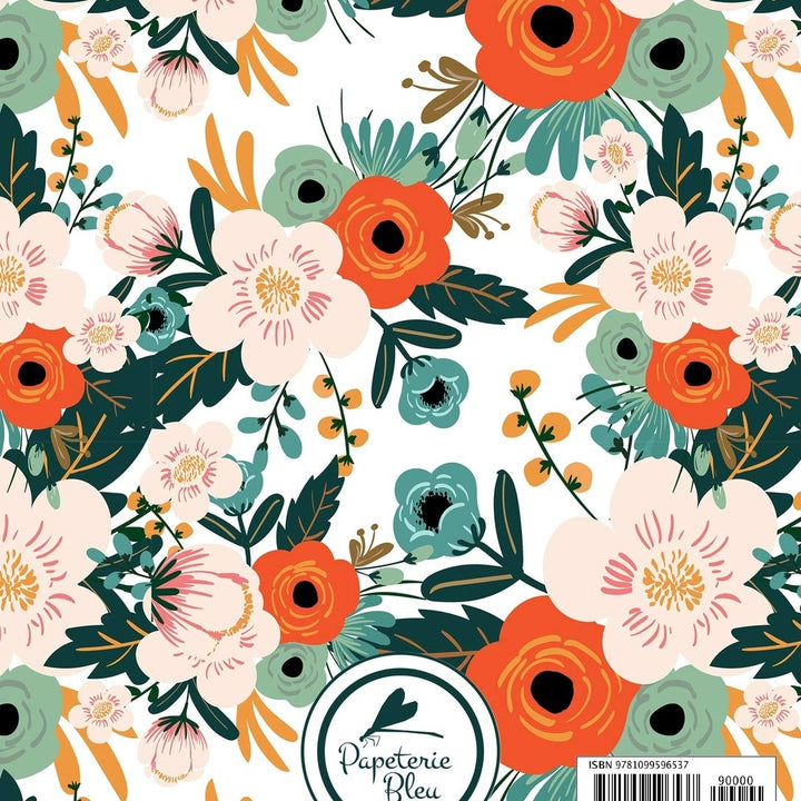 You Go Girl: 2020 Weekly Planner: Jan 1, 2020 to Dec 31, 2020: Weekly & Monthly View Planner, Organizer & Diary: Orange Pink & Mint Florals 6537